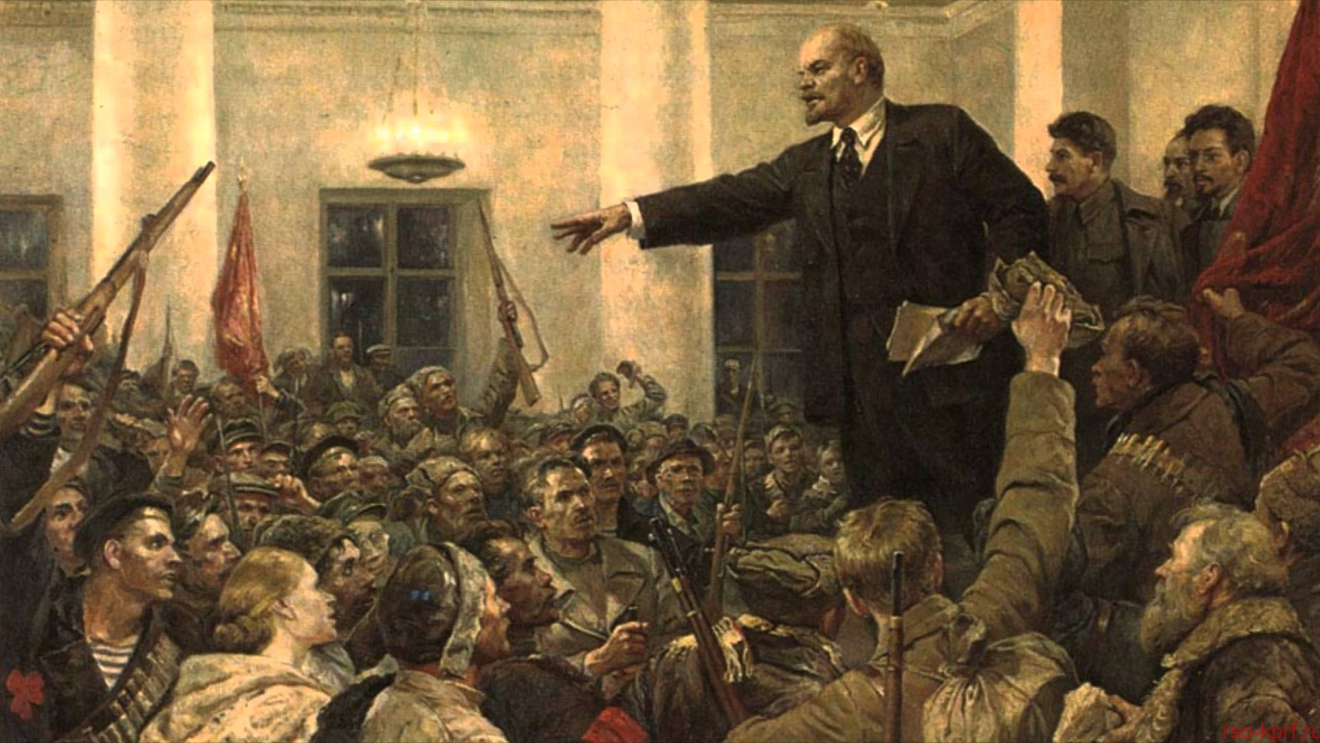 Ленин и большевики картина