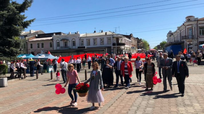 День Международной солидарности трудящихся отметили в Северной Осетии