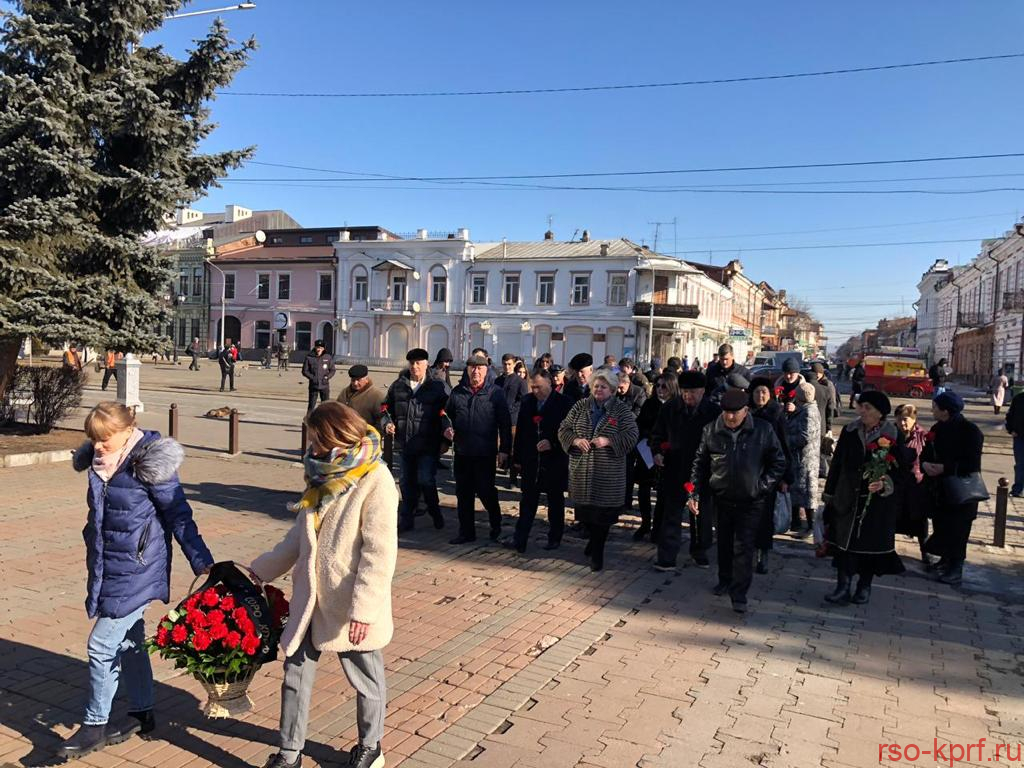 Коммунисты Северной Осетии почтили память вождя русской революции