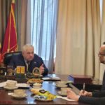 Состоялась встреча Казбека Тайсаева с с Верховным комиссаром ОБСЕ по делам национальных меньшинств Кайратом Абдрахмановым