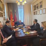 Состоялась встреча Казбека Тайсаева с с Верховным комиссаром ОБСЕ по делам национальных меньшинств Кайратом Абдрахмановым
