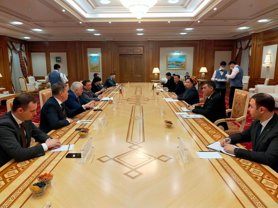 Казбек Тайсаев принял участие в мониторинге выборов президента в Республике Туркменистан