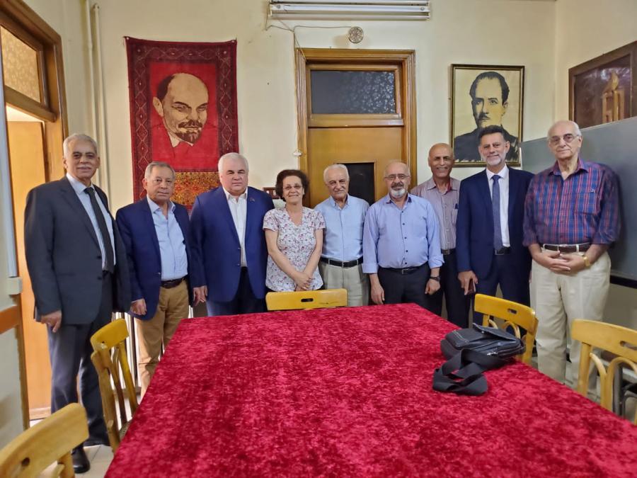 Продолжается рабочая поездка Казбека Тайсаева в Сирийскую Арабскую Республику