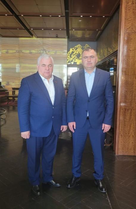 Казбек Тайсаев провёл встречу с Президентом Южной Осетии Аланом Гаглоевым
