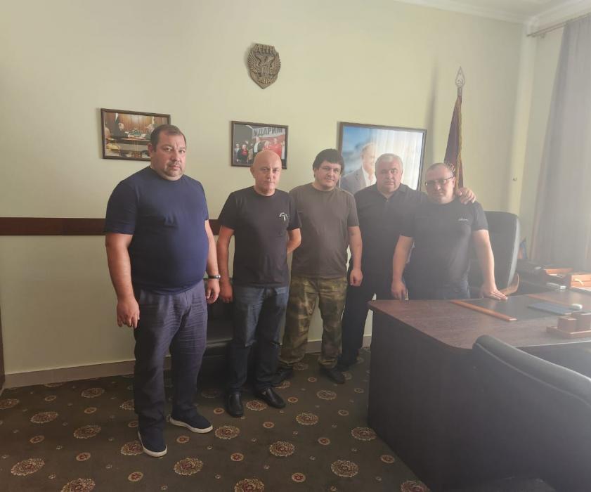 К.К. Тайсаев продолжил работу в Донецкой Народной Республике