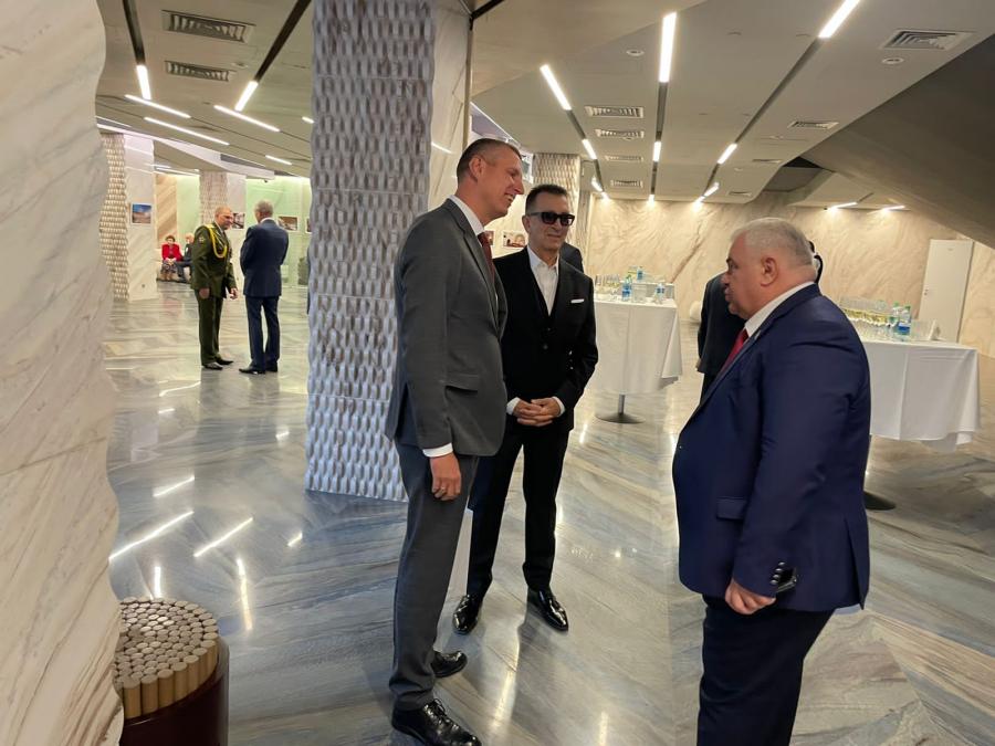 Казбек Тайсаев принял участие в мероприятии в посольстве Беларуси в РФ