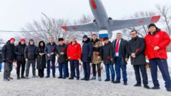 Кандидат в Президенты от КПРФ Николай Харитонов почтил память летчиков-героев экипажа Ил-76