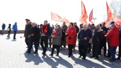 Кандидат в Президенты РФ Н.М. Харитонов вместе с делегацией КПРФ посетил в рамках рабочего визита в Сталинград музей-заповедник «Сталинградская битва»