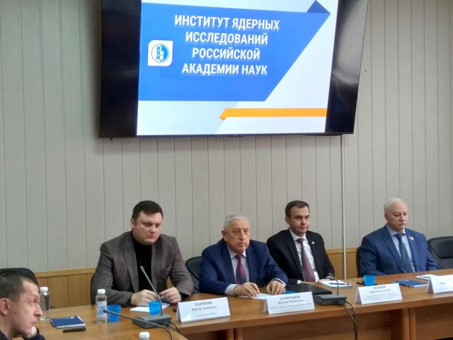 Н.М. Харитонов посетил Институт ядерных исследований РАН