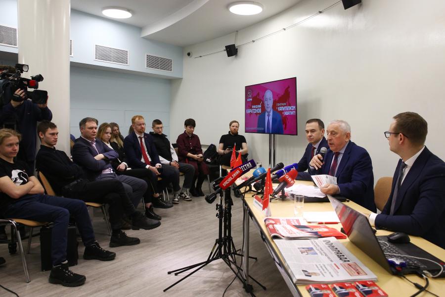Н.М. Харитонов встретился со студенческими профсоюзами