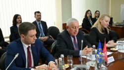 Н.М. Харитонов встретился в Москве с международными наблюдателями от ПА ОДКБ