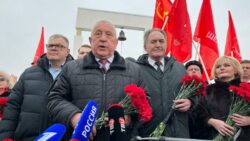 Начался визит кандидата в Президенты РФ от КПРФ Николая Харитонова в подмосковное Щёлково