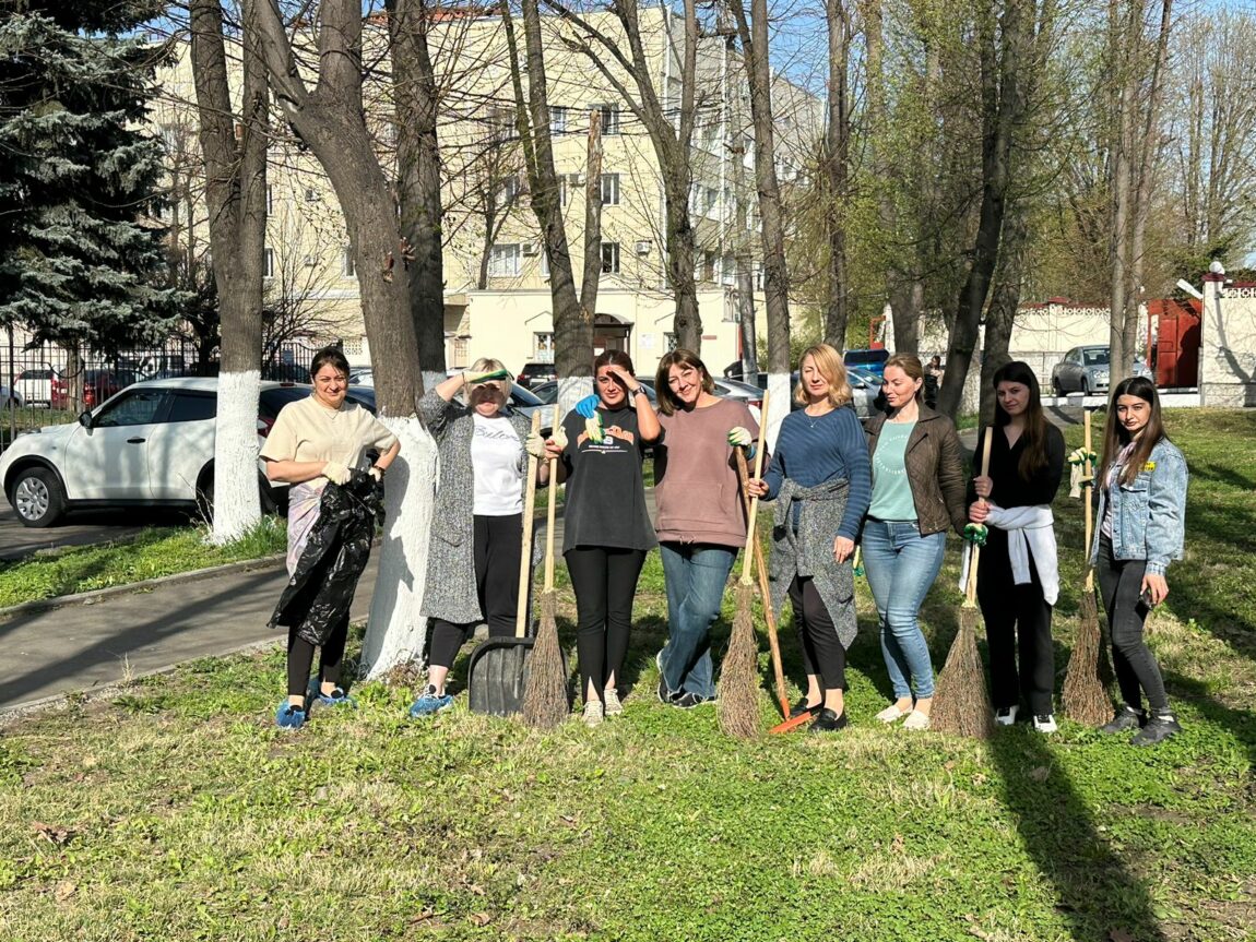 В Северной Осетии прошли Ленинские субботники.
