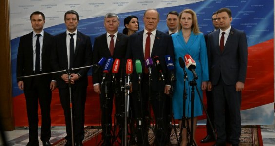Г.А. Зюганов выступил перед журналистами в Госдуме 17 декабря