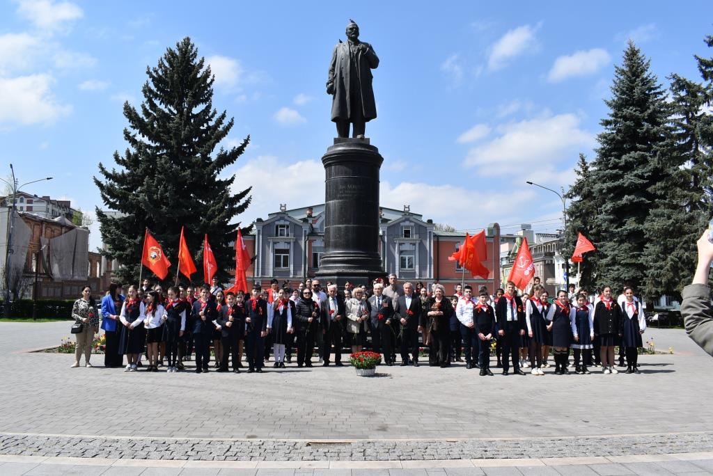В Северной Осетии отметили 155-ю годовщину со дня рождения Владимира Ленина