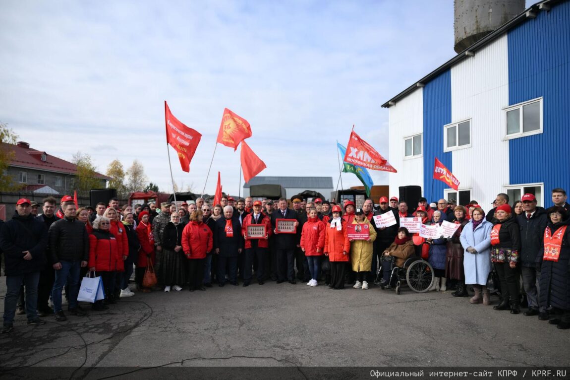 145-й юбилейный гуманитарный конвой от КПРФ