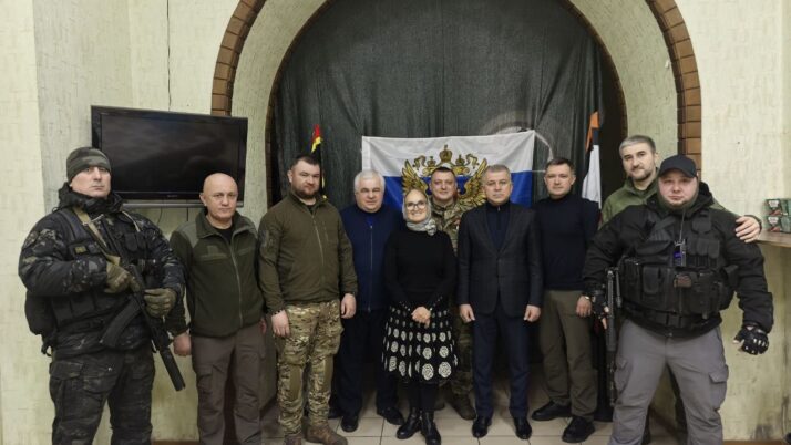 Делегация КПРФ во главе с Казбеком Тайсаевым посетили Луганск