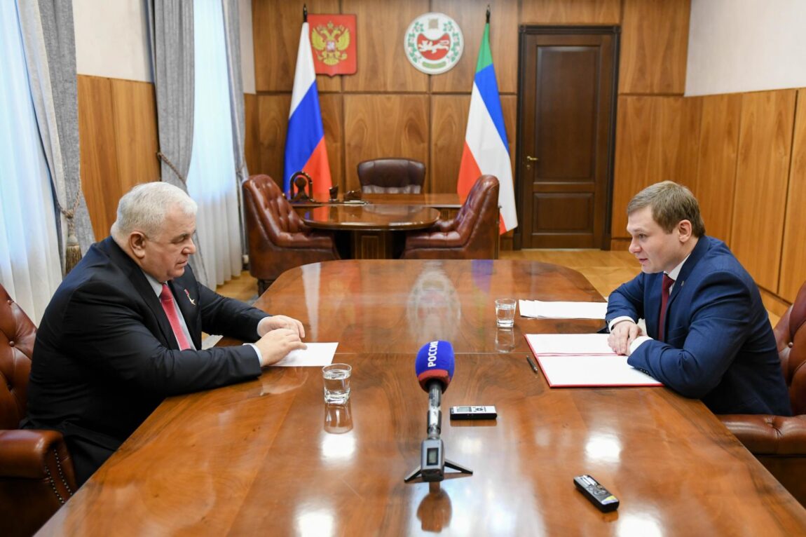 Казбек Тайсаев завершил работу в Республике Хакасия