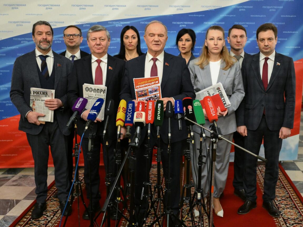 Г.А. Зюганов: Правительство должно ознакомиться с нашими предложениями!