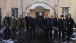 Второй день рабочей поездки делегации КПРФ под руководством Казбека Тайсаева в Луганск