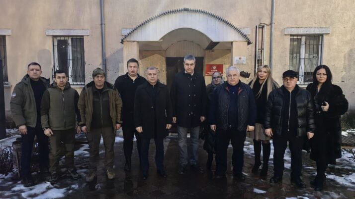 Второй день рабочей поездки делегации КПРФ под руководством Казбека Тайсаева в Луганск