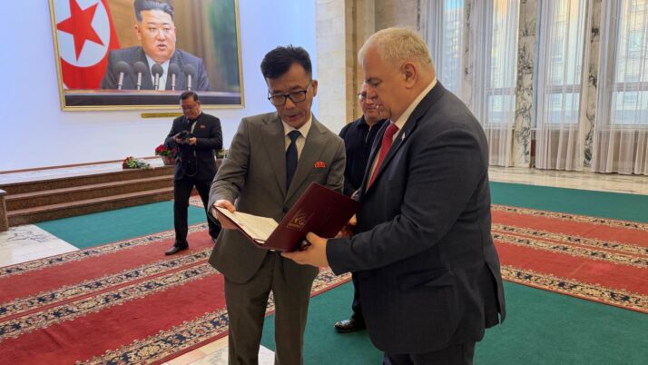 Казбек Тайсаев посетил Посольство КНДР по случаю 77-й годовщины со дня подписания первого двустороннего договора между СССР и КНДР