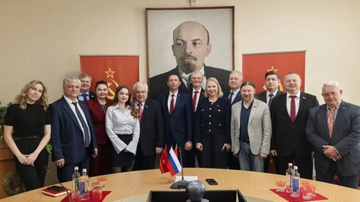Делегация КПРФ во главе с Казбеком Тайсаевым продолжает работу в Минске