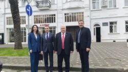 К.К. Тайсаев приехал с рабочим визитом в Абхазию