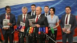 Г.А. Зюганов выступил перед журналистами в Госдуме