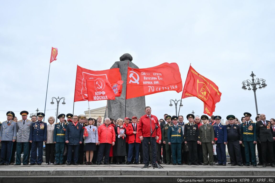Г.А. Зюганов на митинге в Москве: Мы верны Великой Победе!