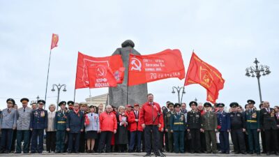 Г.А. Зюганов на митинге в Москве: Мы верны Великой Победе!