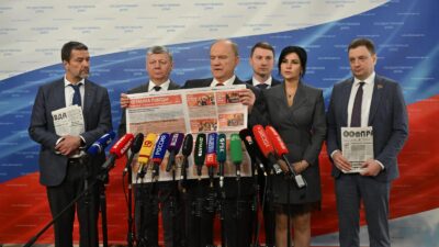 Г.А. Зюганов выступил перед журналистами в Госдуме