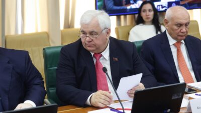 К.К. Тайсаев принял участие в совещании Комитета Совета Федерации по международным делам