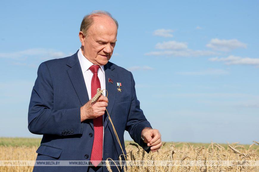 Геннадий Зюганов про земледелие Беларуси: мы у вас учились и, должен сказать, продолжаем учиться