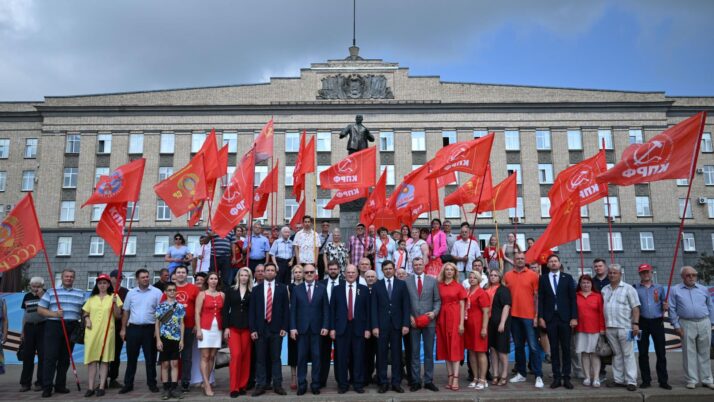 Начался второй день рабочего визита Геннадия Зюганова в Орловскую область